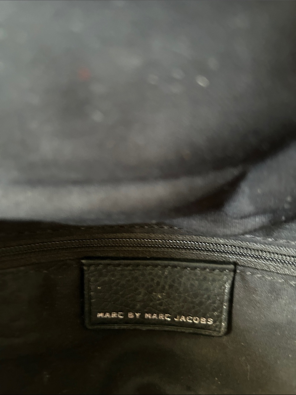 Marc By Marc Jacobs Black Leather Crossbody/ Top Handle Bag Boho RARE! - Picture 13 of 16